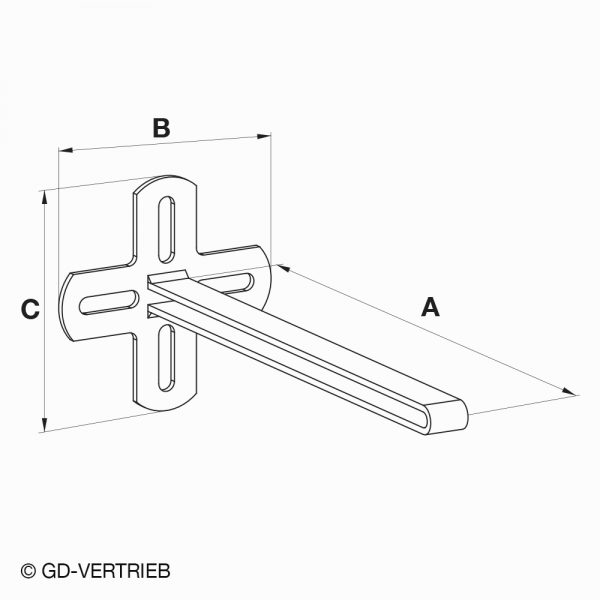 Wandhalter universal